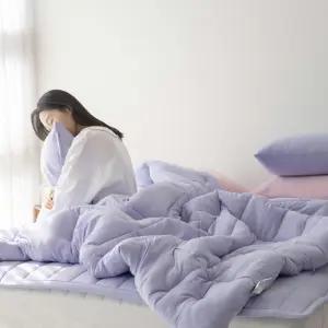 라움샵 리빙밸류 사계절 푹신한 크레용 차렵이불 Q 단품