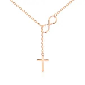 18K 영원한 믿음 십자가 크로스 목걸이 NPN14364