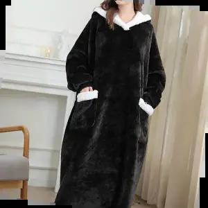 극세사 대형 후드 블랭킷 입는 담요 LM-0492