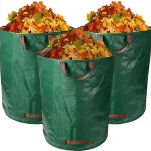 작업용 정원 낙엽 포대 수납 운반 용 자루 수납용 마대