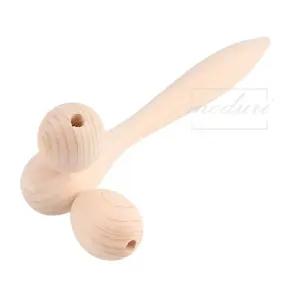 순수편백나무 특대 지압봉겸용얼굴마사지 [ATL894]