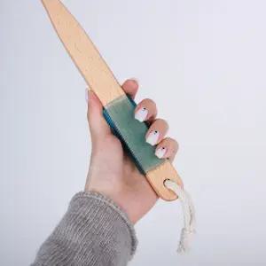 등 전용 바디로션 솔 긴손잡이