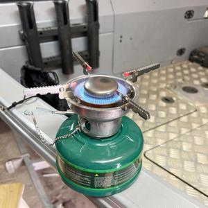 APG 캠핑 가솔린 스토브 오일 버너(소음기 야외 조리기구 포함)