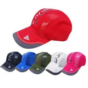 런웨이브 스포츠캡 메쉬캡모자 여름모자