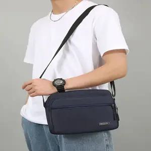 남성 캐주얼 데일리 방수 크로스백 여행가방 보조가방 (KYR-WDF447D)