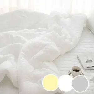 공장도매 구름 케어 마이크로워싱 이불베개세트Q 화이트
