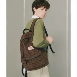매장정품 마스마룰즈 MASMARULEZ Daily backpack_Check Brown 5015752157 593350