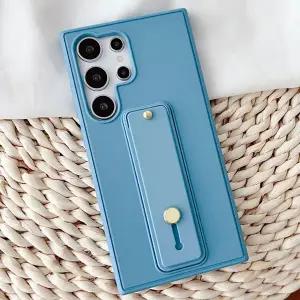 갤럭시S23 S23플러스 S23울트라 컬러 핑거 스트랩 거치대 심플 핸드폰 케이스