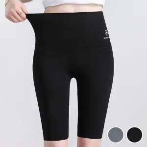 하이웨스트 슬림핏 5부 레깅스 URD-502