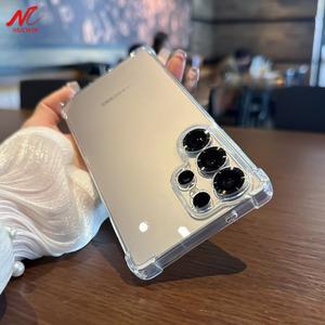 삼성 갤럭시 S26 S25 S24 울트라 S23 FE S22 S20 A55 소프트 A16 S21 울트라용 노트 케이스 A56 플러스 투명 커버 TPU 20 실리콘