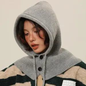 모자 넥 군밤모자 후드 방한모자 겨울모자 바라클라바 방한모 방한 겨울 니트 워머 도로시