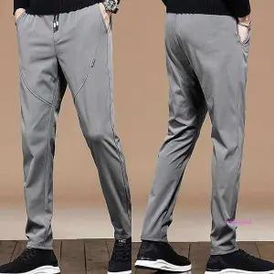 남자40대 바지 아빠 골프 겨울 기모 캐주얼 팬츠zab580