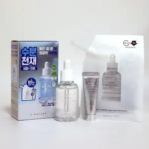 에스네이처 아쿠아 스쿠알란 세럼 50ml 기획 (+리필팩50ml+수분크림10ml)