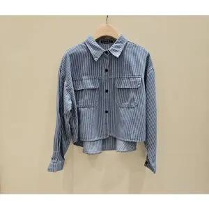 [메종블랑쉬](김해점)블루크롭셔츠 M261JSH301K