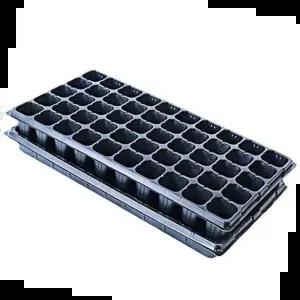 씨앗화분 모종포트 50구 텃밭가꾸기 텃밭세트 모종트레이