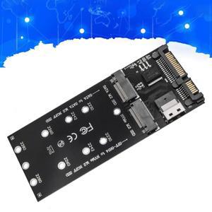 M.2-SATA 어댑터 SFF-8654 - M2 NVMe SSD 컨버터 22핀 SATA 확장 카드 라이저 보드 (PC 메인보드용)