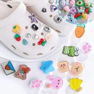 실내화 호환 악세사리 장식 모음 샌들 슬리퍼 파츠 입체파츠 슬리퍼장식