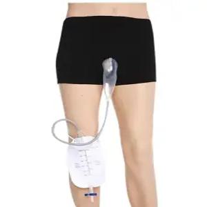 남성용 소변주머니 요실금 소변수집기 유린백 간병 팬티