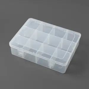 다용도정리함 수납함 정리함 컬렉션 12칸 플라스틱케이스 멀티박스