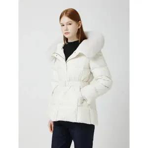 [CC콜렉트](신세계 사우스시티)폭스퍼 하이넥 하프 다운 _ C254PSG381