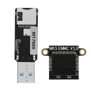 3D 프린터 액세서리 고속 프린팅 기계 메모리 확장 카드 MKS EMMC 32G MKS EMMC-ADAPTER V2 카드 리더기