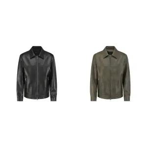 [앤드지](타임스퀘어점패션관) ANDZ 트러커형 인조가죽 점퍼 BZSG1LJS1201 2종택1