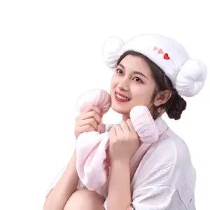 찜질방 스카프 양머리 다용도 타올 사우나 머리수건 타월