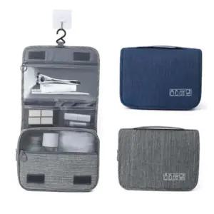 수납파우치 여행용 화장품 세면도구 수납 정리 방수 파우치