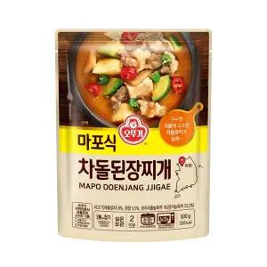 오뚜기 마포식 차돌된장찌개 500g x 12