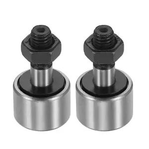 PATIKIL 5D 프린터 기계 공구 가이드 레일용 13mm 롤러 다이아 볼트 타입 트랙 러너 베어링 2개 CF5/KR13