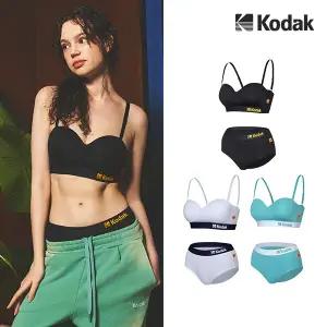 코닥 여성 하프컷 미드라이즈 브라팬티 6종세트 157491