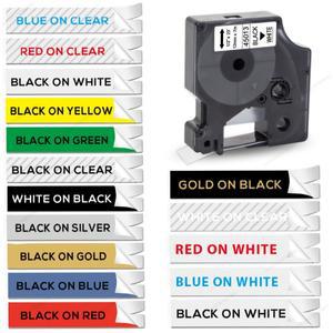 1PK 다이모 D1 테이프 45013 라벨 메이커 리필 흑백 호환 160 280 프린터용