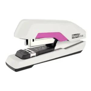 라피드 평면스테플러 S-50 화이트 핑크 50매 1개