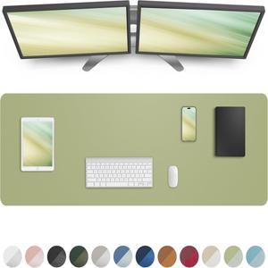 PU 오버록 대형 마우스 패드 사무실 책상 보호대 미끄럼 방지 방수 청소 용이 매트 컴퓨터 게이밍