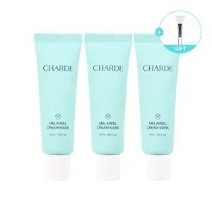 [Gift_실리콘 브러쉬 1개]샤르드 멜라필 크림 마스크 x 3개