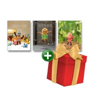 건전지 엄마 + 건전지 아빠 + 건전지 할머니 전3권 세트+랜덤선물