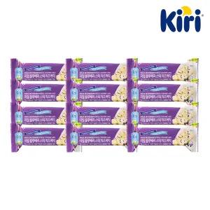 끼리 리얼스틱 치즈케익 30g 블루베리 12개 / 조각케익 크림치즈 디저트 어린이집 간식 추천