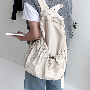 가벼운 여성 출근 가방 나일론 여행 방수 백팩