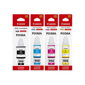 캐논정품 GI-990 1SET(BCMY)G1910 G2910 G3910 G3915 G4910 G4900 G3900 G2900 G1900 GI990 잉크