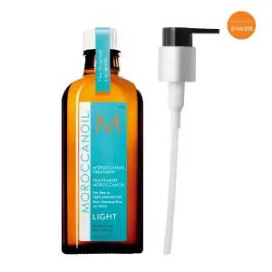 [모로칸오일](센텀시티점)[모로칸오일 공식수입원] 모로칸 오일 트리트먼트 라이트 100ML(펌핑기 포함)