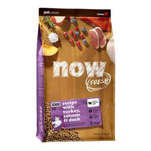 [킹펫]나우 NOW 그레인프리 캣 시니어 3.6kg + 캔80g x 3개