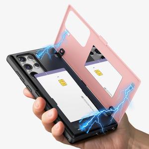 마그네틱 도어 카드 2장 수납 범퍼 갤럭시 S25 엣지 S24 FE S23 S22 노트20 울트라 플러스 퀀텀6/5/4 A36 A16 A35 A25 A15 A34 A24 A23 아이폰 17 에어 16 15 14 13 미니 12 프로 맥스 SE3 SE2