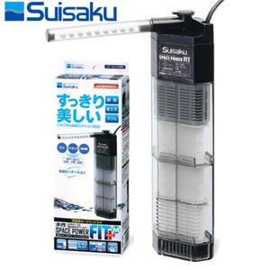 수이사쿠 파워피트 플러스 M (블랙) 코너형 여과기 뛰어난 여과능력 파워피트 플