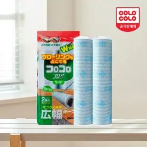 고로고로 와이드 마루용 돌돌이 테이프 클리너 리필 2입X1개