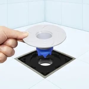 3-2 국산 욕실 트랩 중형 화장실하수구 배수구 냄새 차단 악취 벌레 제거