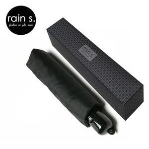 rain s. 레인스 3단 자동 우산 우양산겸용 블랙(고급케이스 포함)