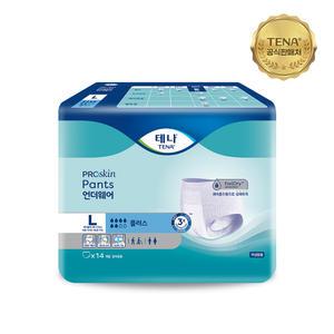 테나 언더웨어 플러스 대형 14입 1팩 요실금팬티 성인용기저귀