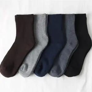 남자 겨울 기모 양말 기모 도톰한 발목 양말5켤례 M09B