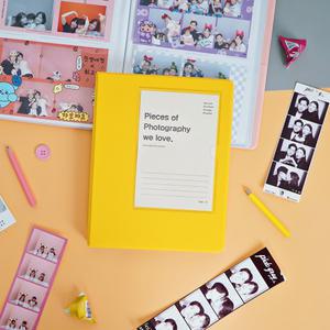 브랜드엘 비비드 4x6 포켓앨범 80매 4가지칼라 사진 앨범 사진 포카 바인더 스티커 인생 네컷 초음파 아기