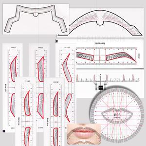JESSI제시 눈썹 헤어라인 스티커(종택) 반영구재료 눈썹틀 디자인스티커